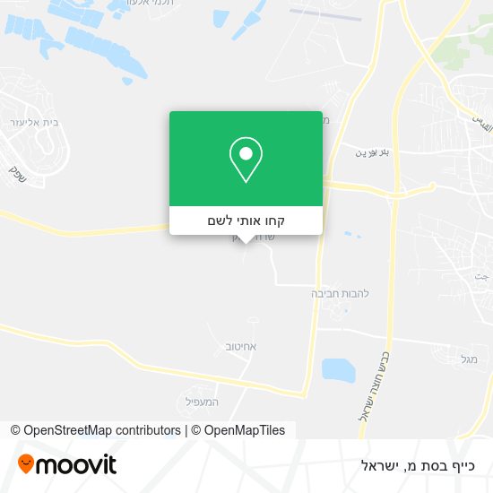 מפת כייף בסת מ
