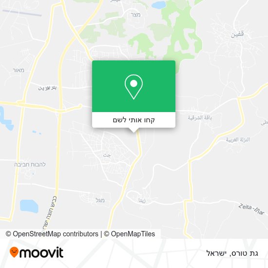 מפת גת טורס