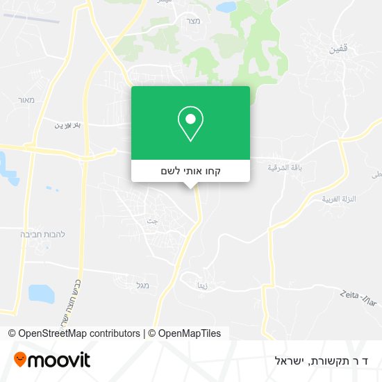 מפת ד ר תקשורת
