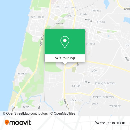 מפת סו גוד ענבר