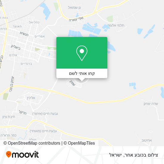 מפת צילום בכובע אחר