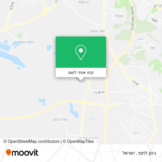 מפת גינון לחמי