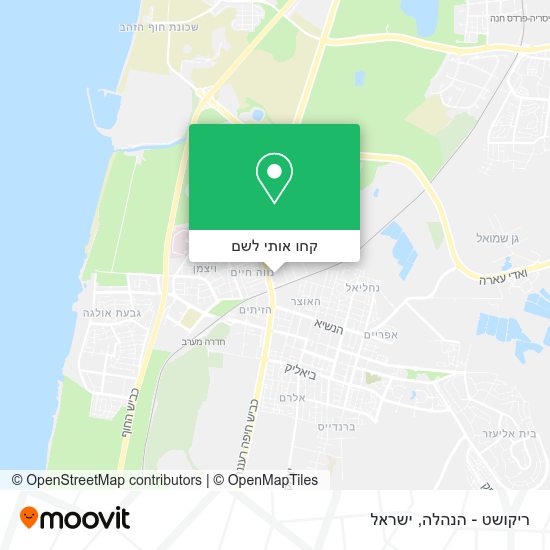 מפת ריקושט - הנהלה