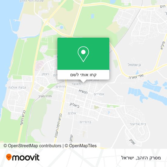 מפת מסרק הזהב