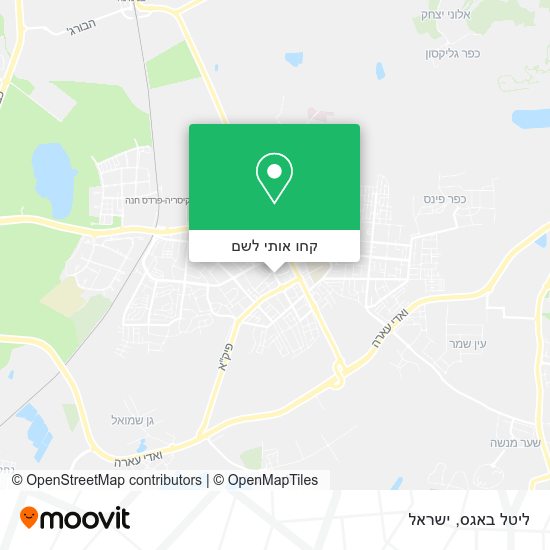 מפת ליטל באגס