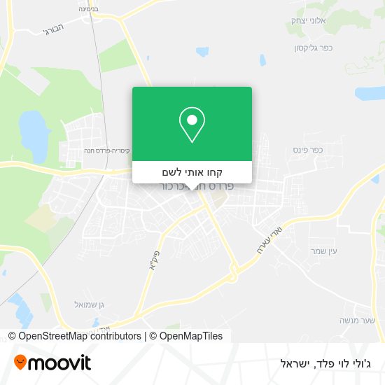 מפת ג'ולי לוי פלד
