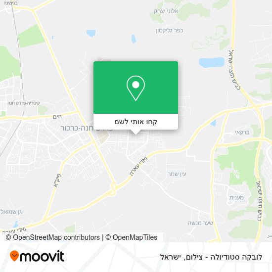 מפת לובקה סטודיולה - צילום