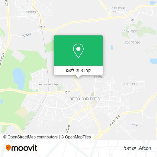 מפת Afcon