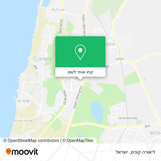 מפת ליאורה קוניס