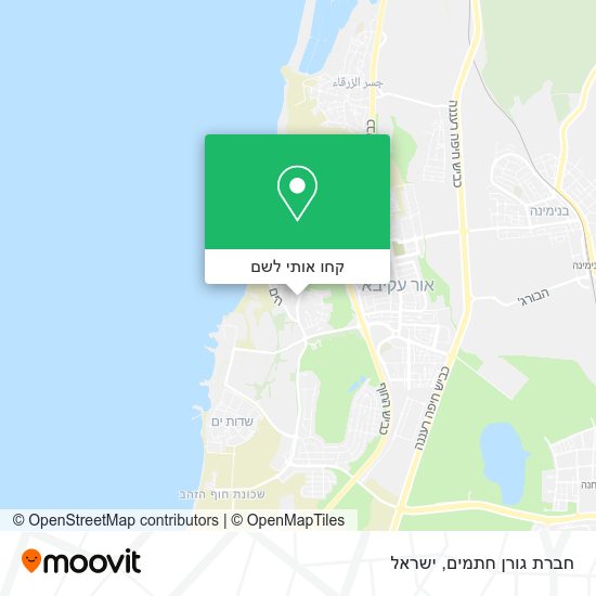 מפת חברת גורן חתמים