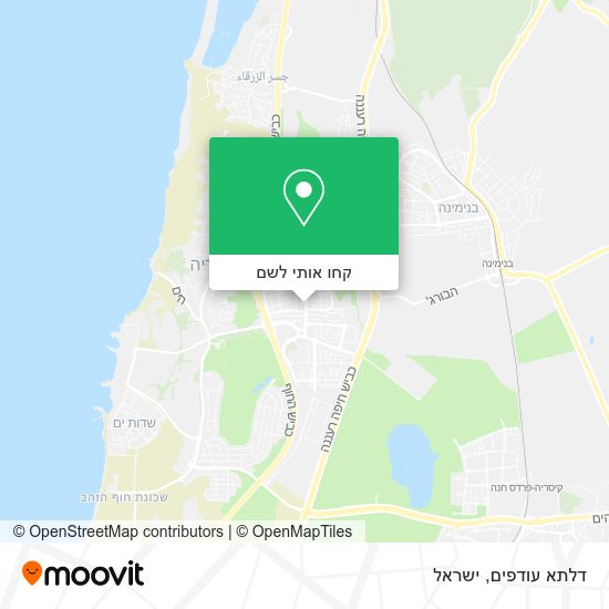 מפת דלתא עודפים