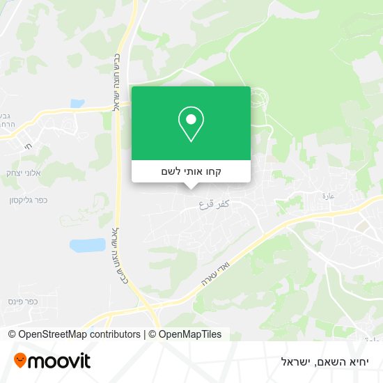 מפת יחיא השאם