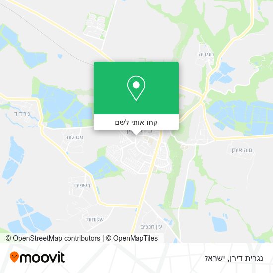 מפת נגרית דירן