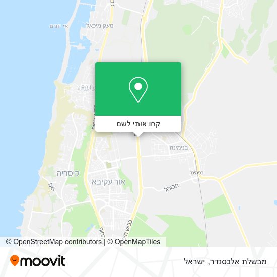 מפת מבשלת אלכסנדר