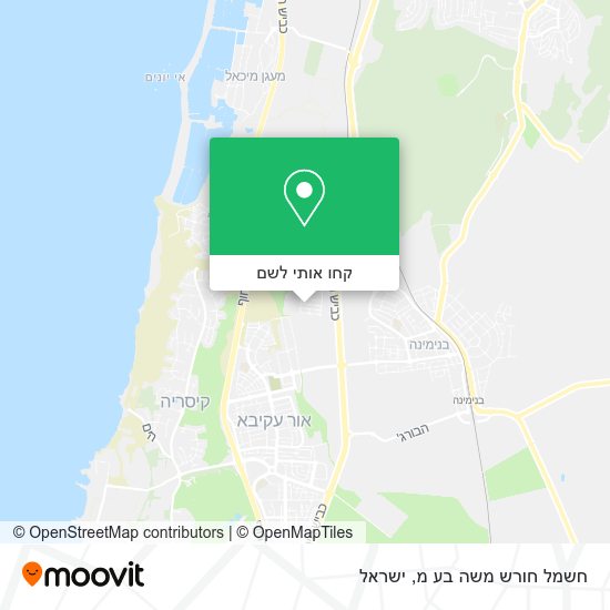 מפת חשמל חורש משה בע מ