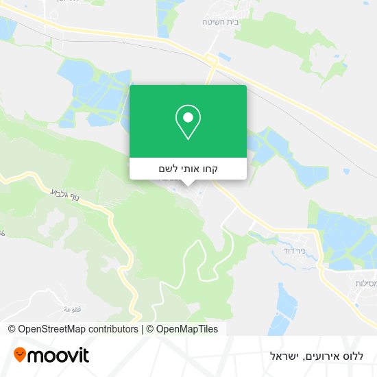 מפת ללוס אירועים