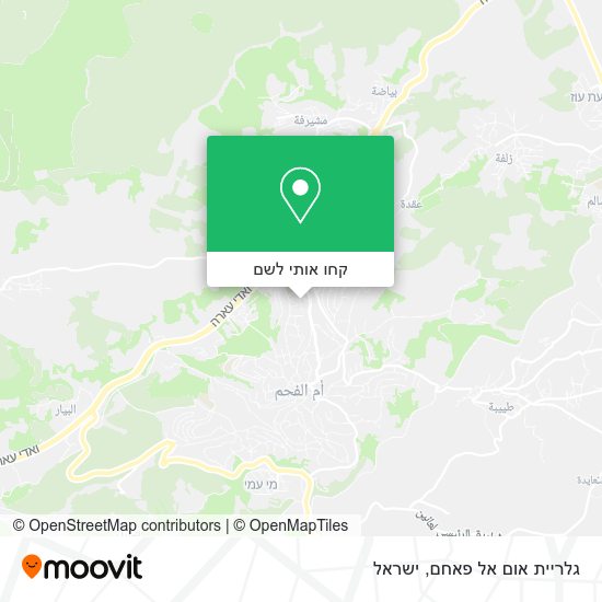 מפת גלריית אום אל פאחם