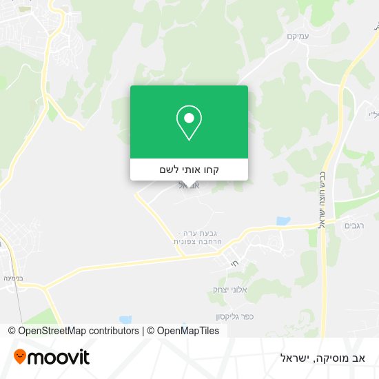 מפת אב מוסיקה