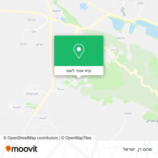 מפת שהם רן