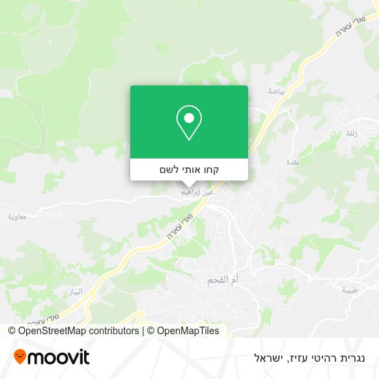 מפת נגרית רהיטי עזיז