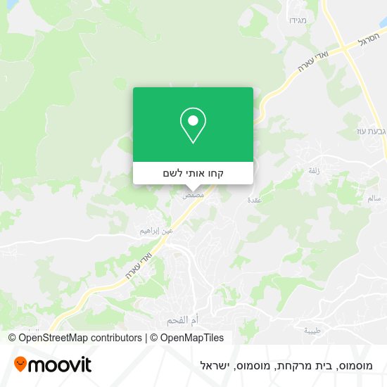 מפת מוסמוס, בית מרקחת, מוסמוס