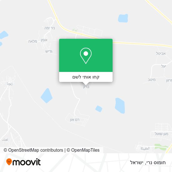 מפת חומוס נרי