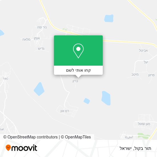 מפת תור בקול