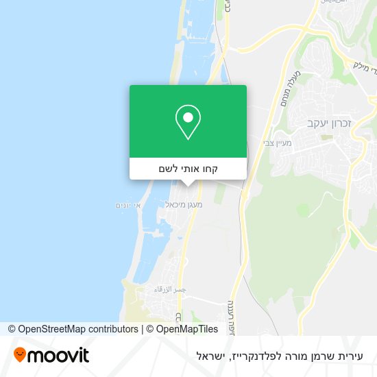 מפת עירית שרמן מורה לפלדנקרייז