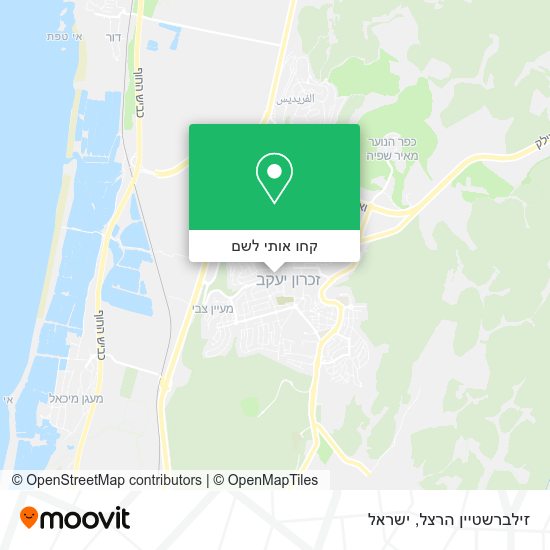 מפת זילברשטיין הרצל