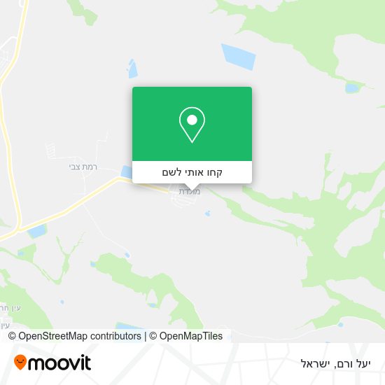 מפת יעל ורם