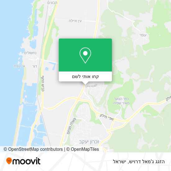 מפת הזגג ג'מאל דרויש