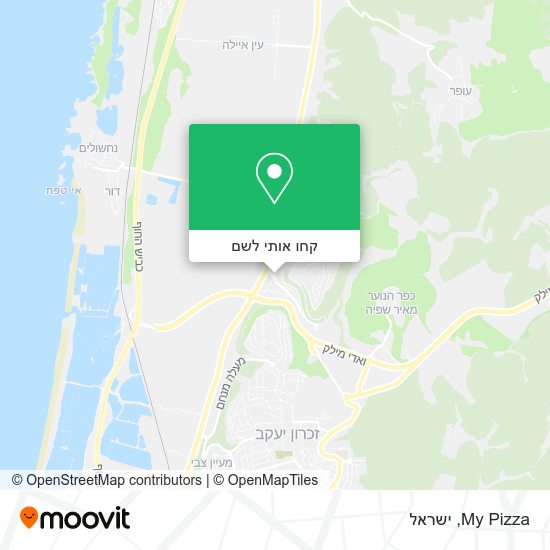 מפת My Pizza