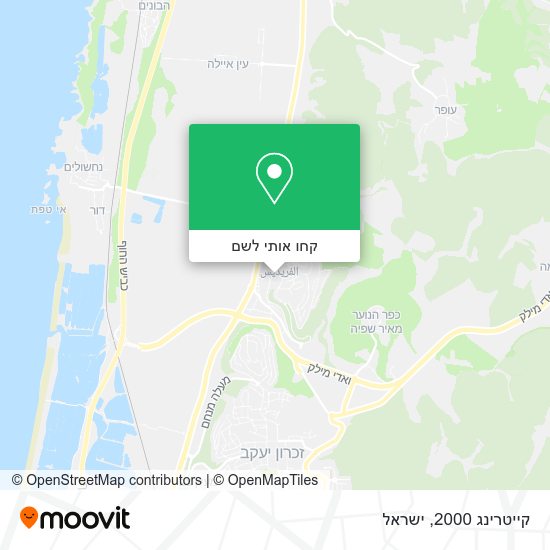 מפת קייטרינג 2000
