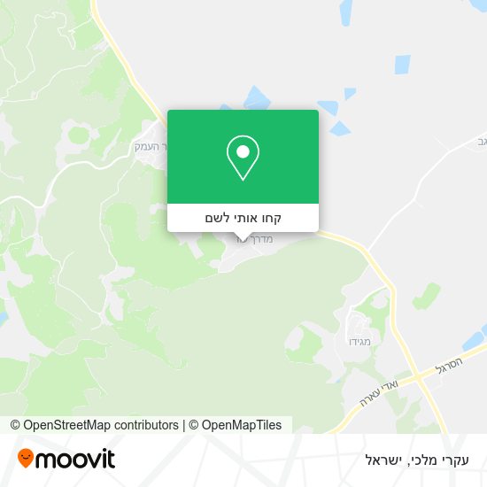 מפת עקרי מלכי