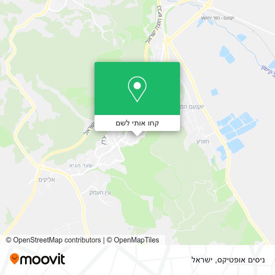 מפת ניסים אופטיקס