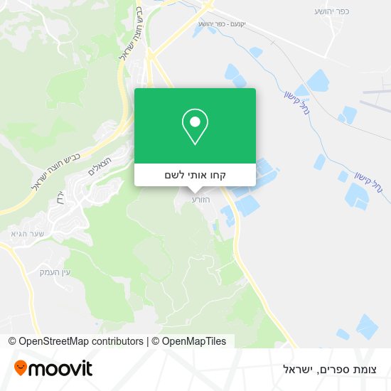 מפת צומת ספרים