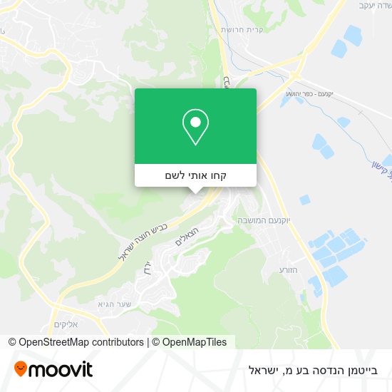 מפת בייטמן הנדסה בע מ