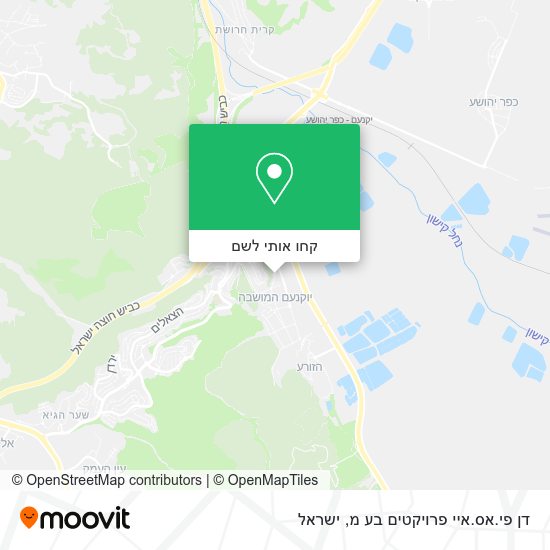 מפת דן פי.אס.איי פרויקטים בע מ