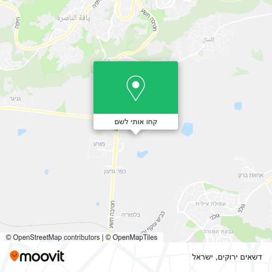 מפת דשאים ירוקים