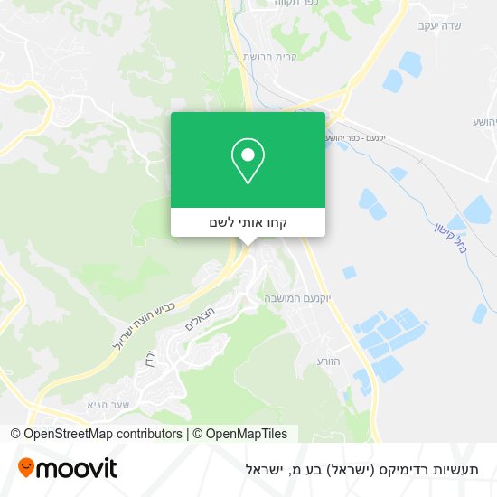 מפת תעשיות רדימיקס (ישראל) בע מ
