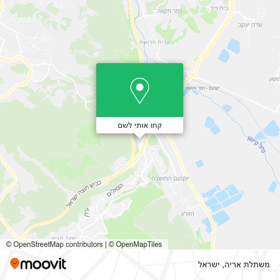 מפת משתלת אריה