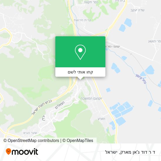 מפת ד ר דוד ג'אן מארק