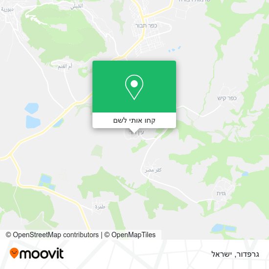 מפת גרפדור