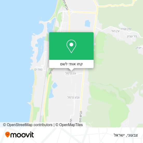 מפת צבעוני
