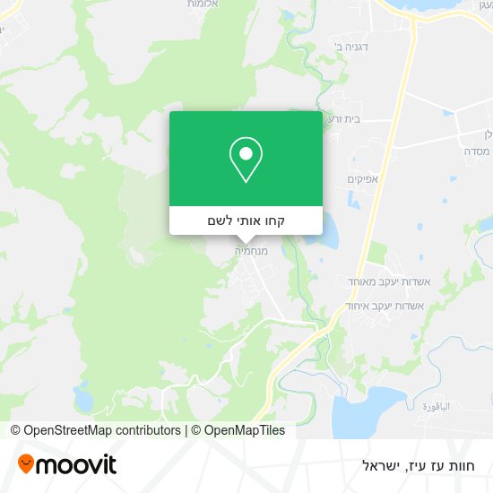 מפת חוות עז עיז