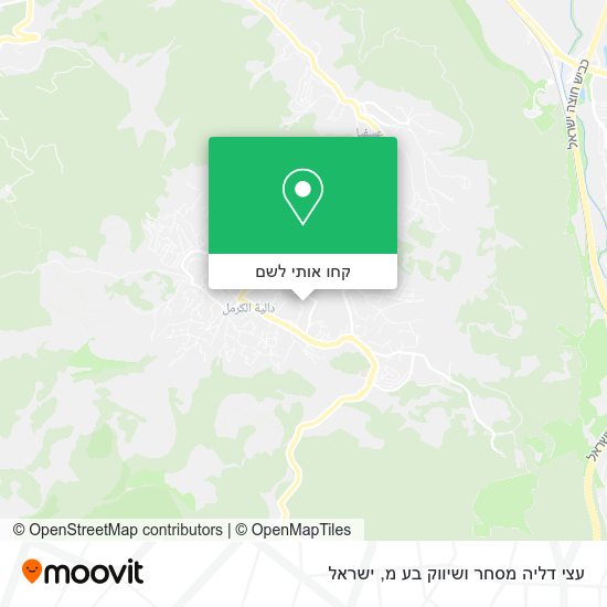 מפת עצי דליה מסחר ושיווק בע מ