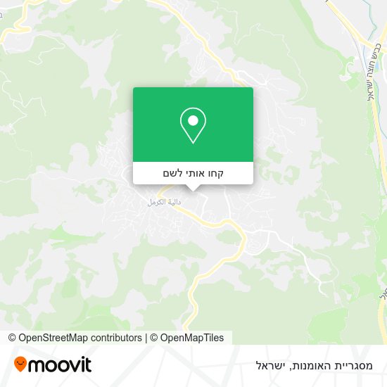 מפת מסגריית האומנות