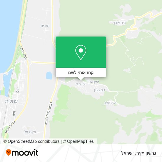 מפת גרשון יקיר