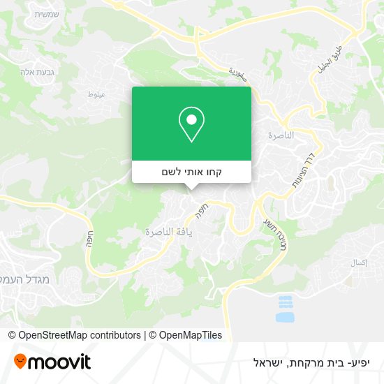 מפת יפיע- בית מרקחת