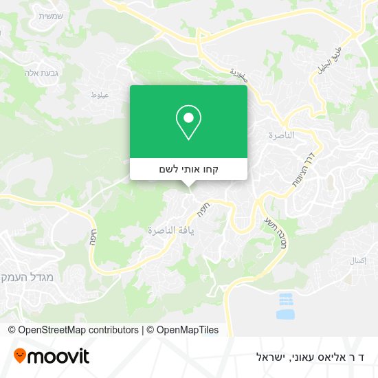 מפת ד ר אליאס עאוני